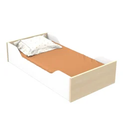 Sauthon Kit de transformation pour lit Nature Chêne Velours - Blanc