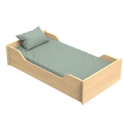 Sauthon Kit de transformation pour lit vanille Chêne Miel