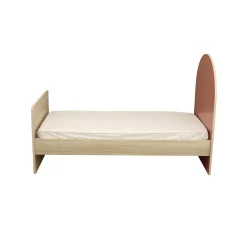 Sauthon                    Lit bébé Arche    Chêne Sépia/Terracotta Arche/Crème            60x120 cm / 90x190 cm