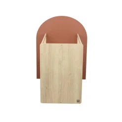 Sauthon Lit bébé Arche Chêne Sépia/Terracotta Arche/Crème 60x120 cm / 90x190 cm