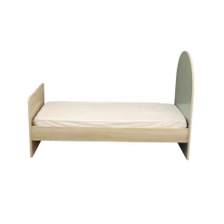 Sauthon Lit bébé Arche Chêne Sépia/Terracotta Arche/Crème 60x120 cm / 90x190 cm