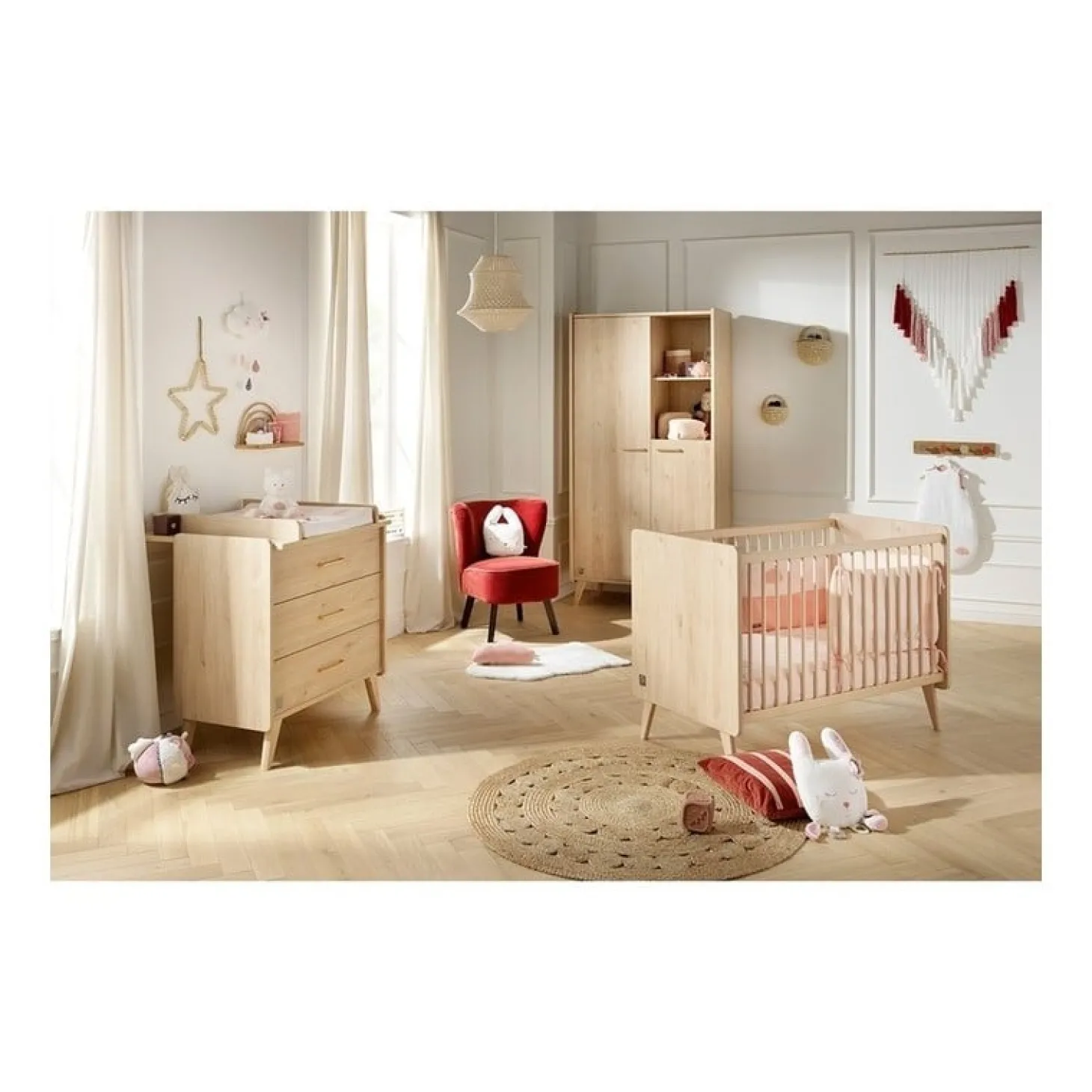Sauthon Lit bébé Arty 60x120 cm