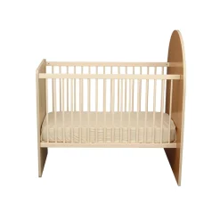 Sauthon Lit bébé Transformable Arche Chêne Sépia/Caramel Arche/Crème 60x120 cm / 90x190 cm