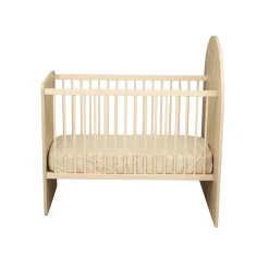 Sauthon Lit bébé Transformable Arche Chêne Sépia/Chêne Strié Sépia Arche/Crème 60x120 cm / 90x190 cm