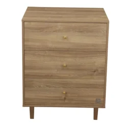 Sauthon                    Lit Combiné évolutif réversible Mokka    Chêne Mokka /Chêne Foncé            60x120 cm / 90x190 cm