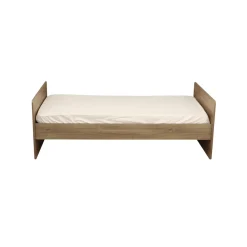 Sauthon                    Lit Combiné évolutif réversible Mokka    Chêne Mokka /Chêne Foncé            60x120 cm / 90x190 cm