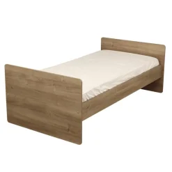 Sauthon                    Lit Combiné évolutif réversible Mokka    Chêne Mokka /Chêne Foncé            60x120 cm / 90x190 cm