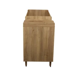 Sauthon                    Lit Combiné évolutif réversible Mokka    Chêne Mokka /Chêne Foncé            60x120 cm / 90x190 cm