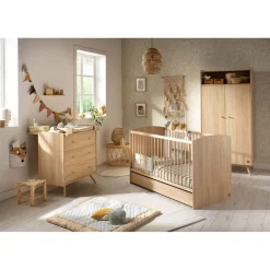 Sauthon Little big bed Access Chêne Doré 70x140 cm