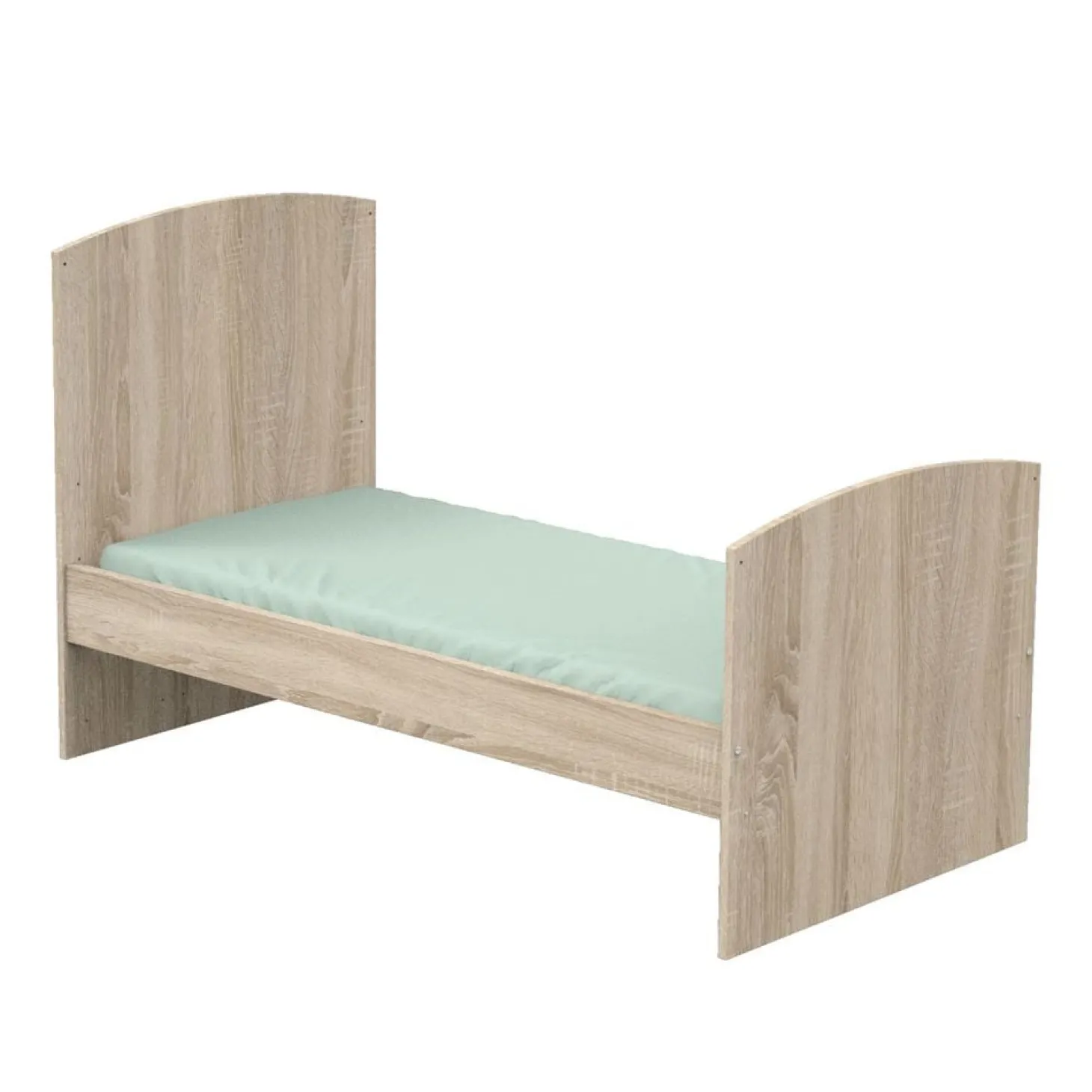 Sauthon Little big bed Access Chêne Doré 70x140 cm