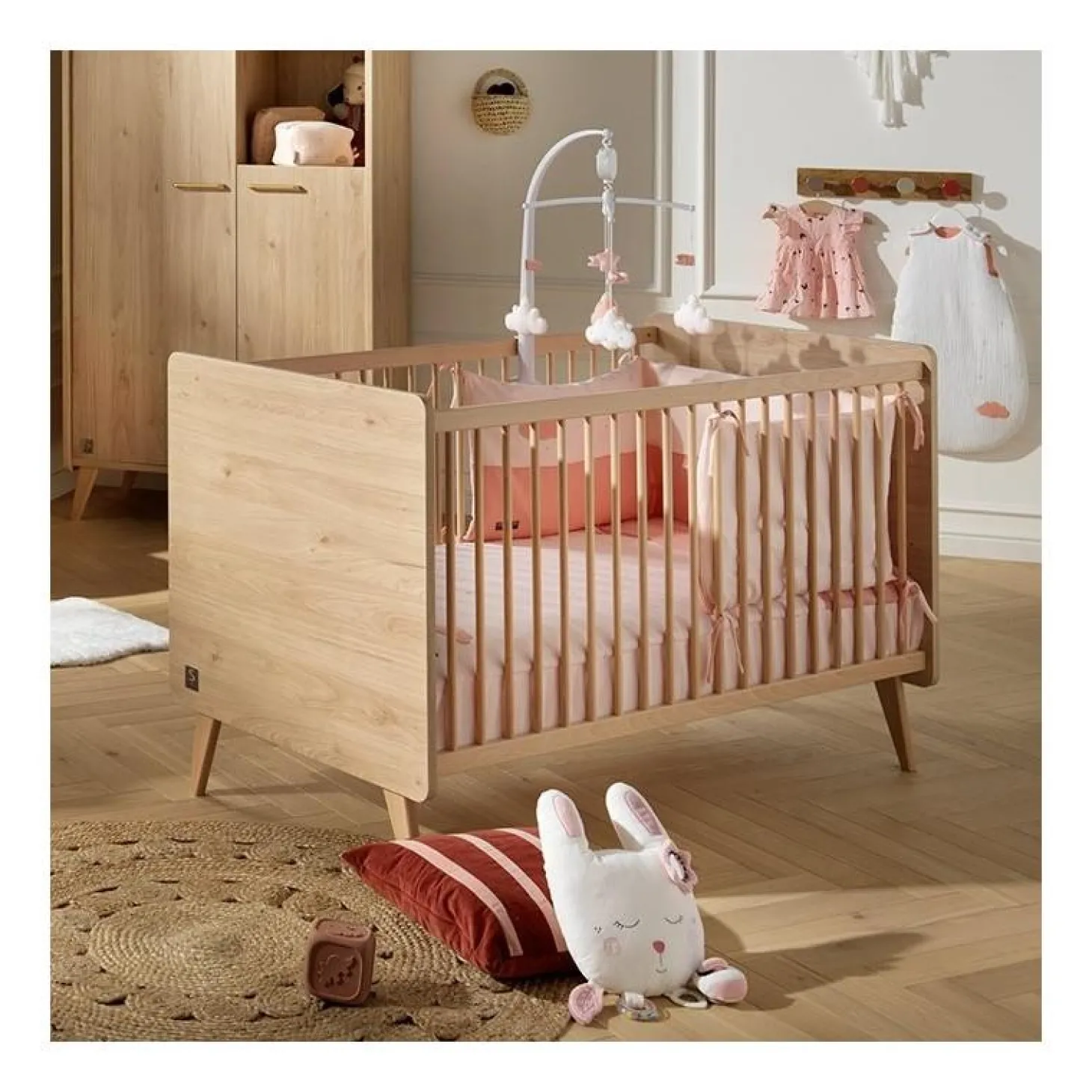 Sauthon Little Big Bed Arty 70x140 cm