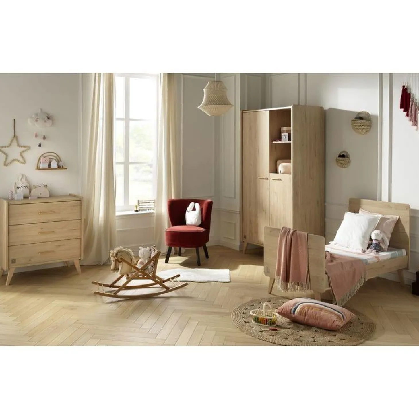Sauthon Little Big Bed Arty 70x140 cm