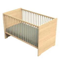 Sauthon                    Little big bed cannelle    Chêne Miel - Hêtre Vernis Naturel            70x140 cm