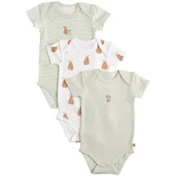 Sauthon Lot de 3 bodies manches courtes Botanica Mixte 6 mois