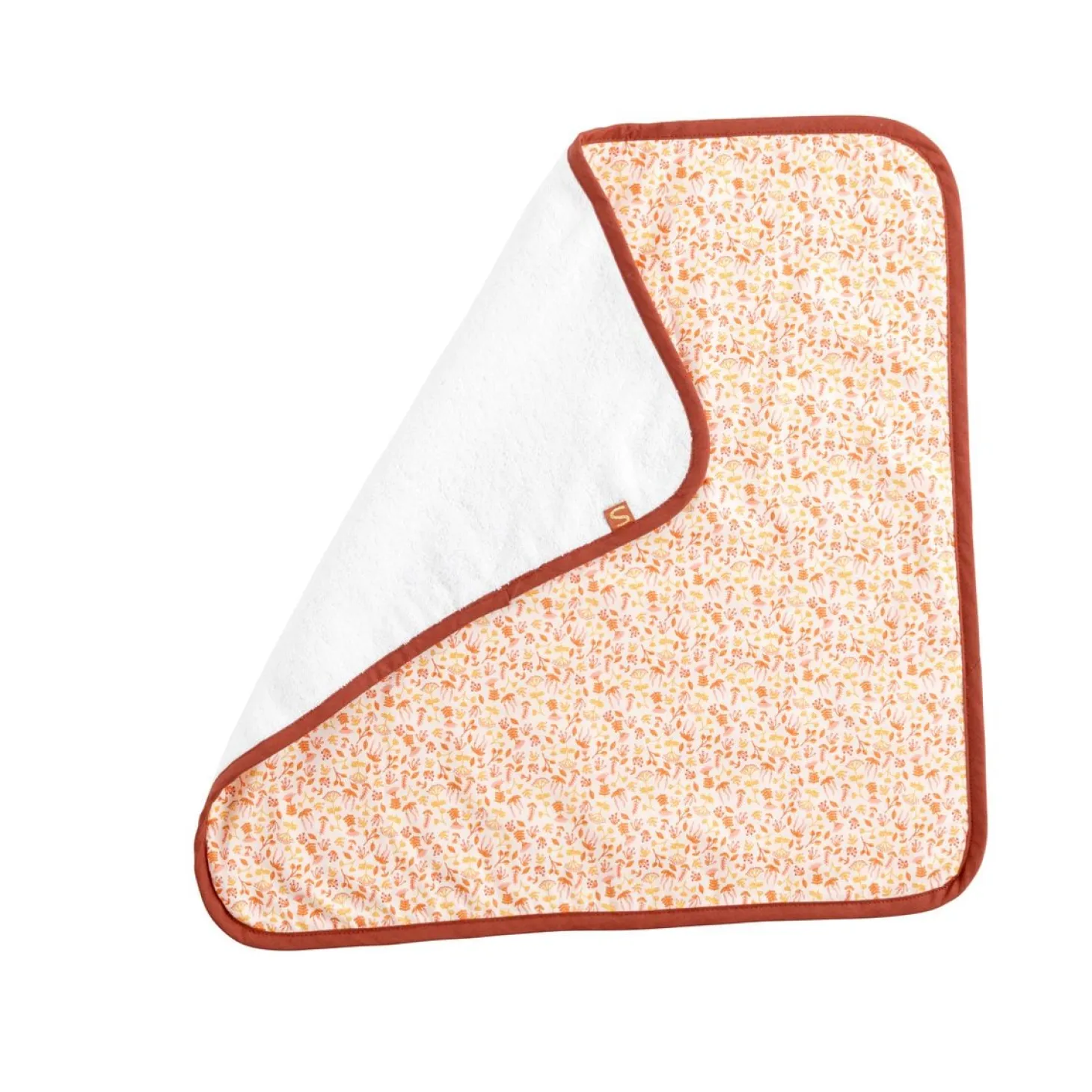 Sauthon Matelas à langer avec serviette éponge Esmee Rose