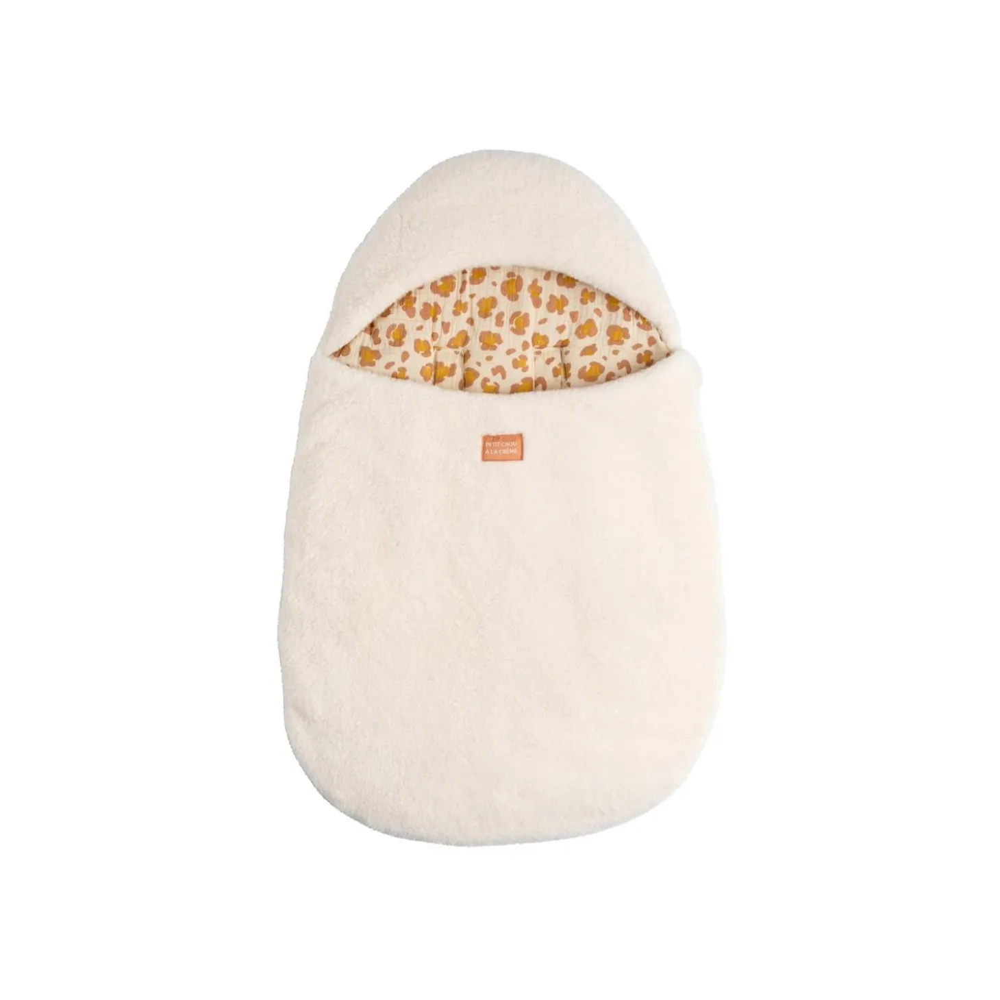 Sauthon Nid d’ange 5 attaches Petit Chou Ecru/Caramel 0-6 mois