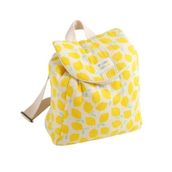 Sauthon Petit Sac à dos Citron Pop Jaune / Vanille