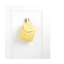 Sauthon Petit Sac à dos Citron Pop Jaune / Vanille