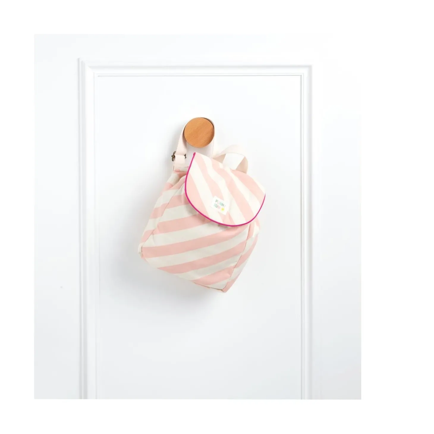 Sauthon Petit Sac à dos Pop Rose / Vanille