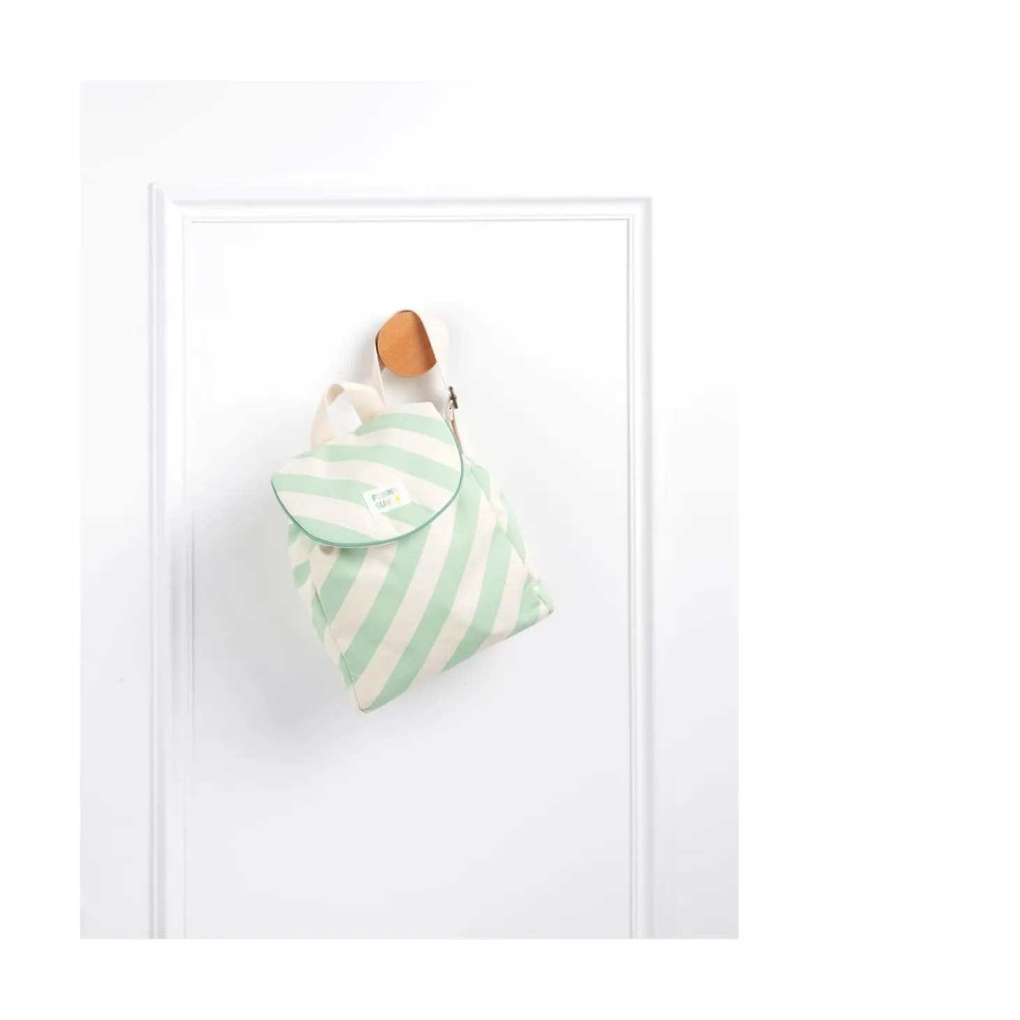 Sauthon Petit Sac à dos Pop Vert Menthe / Vanille