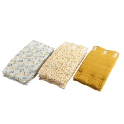 Sauthon 8 protections de barreaux Promenons nous Jaune Topaze