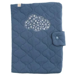 Sauthon                    Protege Carnet de Santé Petit Nuage    Bleu Orage