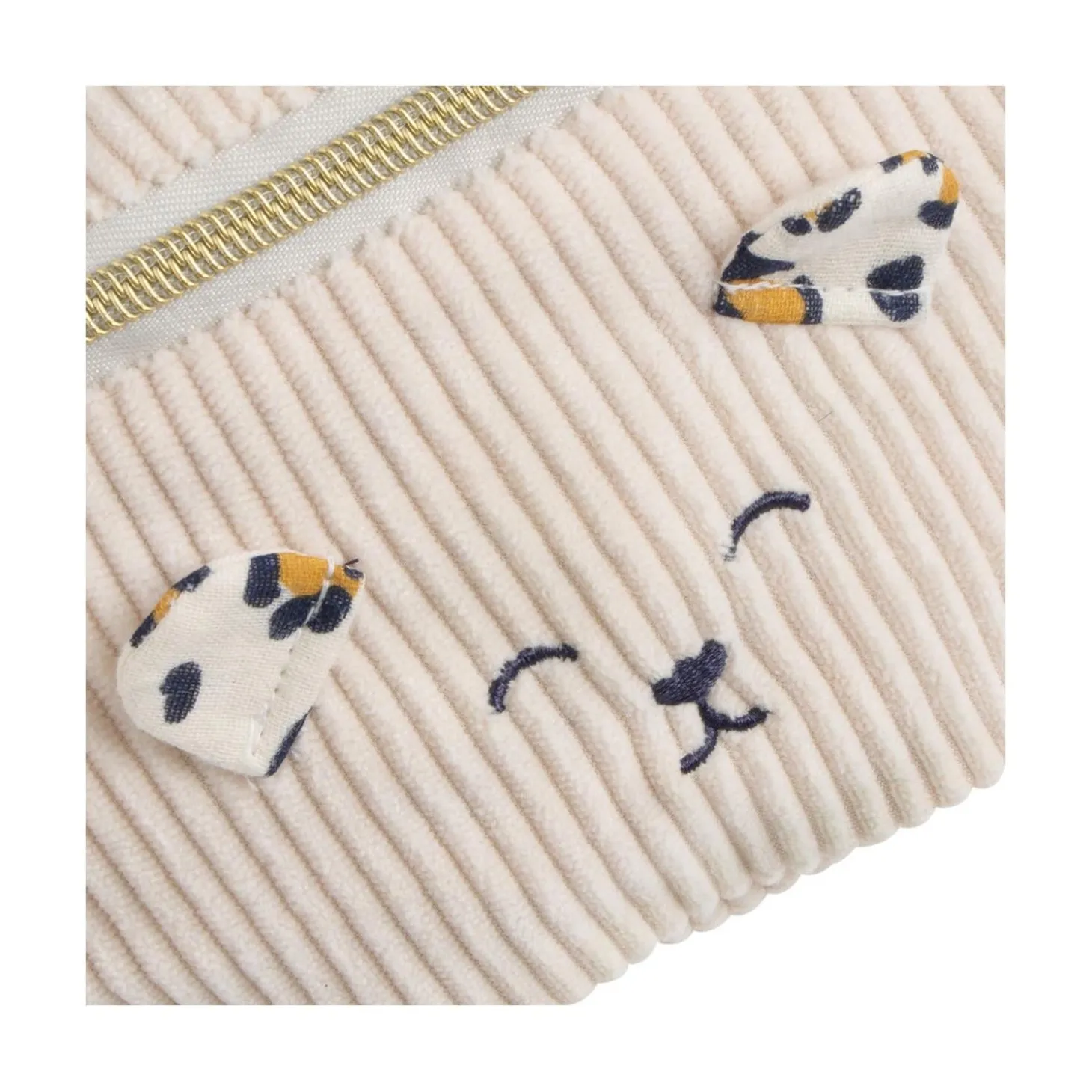 Sauthon Sac Banane Enfant Léopard Ecru/Noir/Caramel