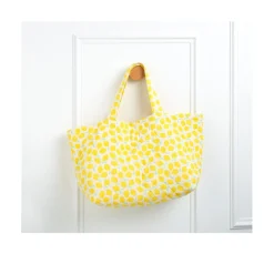 Sauthon                    Sac Cabas Citron Pop    Jaune / Vanille