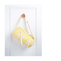 Sauthon Sac Polochon Citron Pop Jaune / Vanille