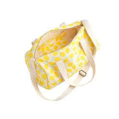 Sauthon Sac Polochon Citron Pop Jaune / Vanille