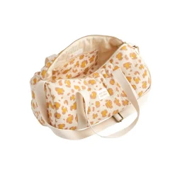 Sauthon                    Sac Polochon Enfant Petit Chou    Ecru/Caramel/Vieux Rose