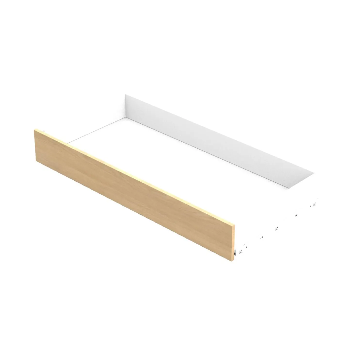 Sauthon Tiroir lit vanille Chêne Miel 60x120 cm
