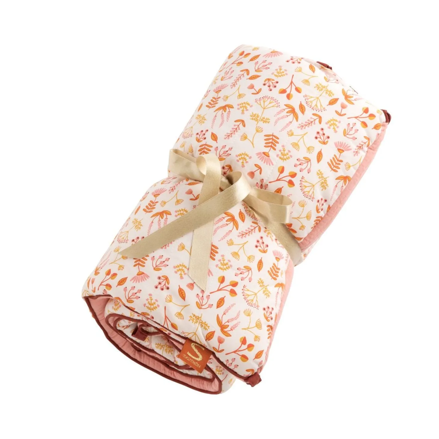 Sauthon Tour de lit Esmee Jaune Rose