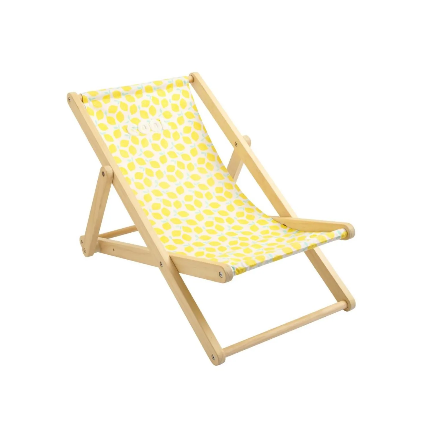 Sauthon Transat Enfant Citron Pop Jaune / Vanille
