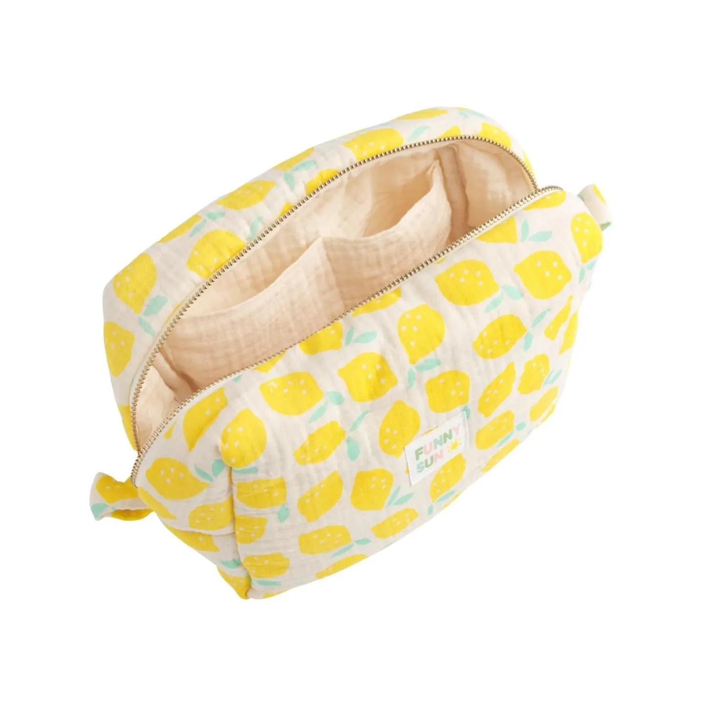 Sauthon Trousse de Toilette Citron Pop Jaune / Vanille