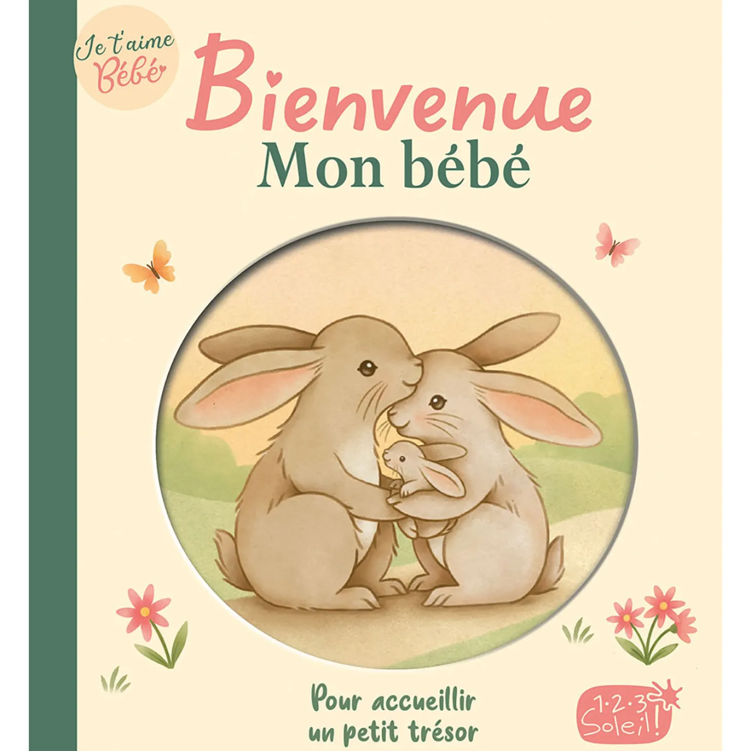 123 soleil Livre Bienvenue Mon Bébé Multicolore