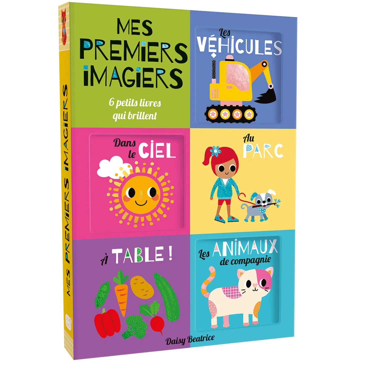 123 soleil Livre 1Ers Imagiers 6 Petits Livres Qui Brille Multicolore