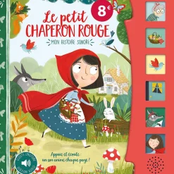123 soleil                    Livre Histoire Sonore Petit Chaperon Rouge    Multicolore