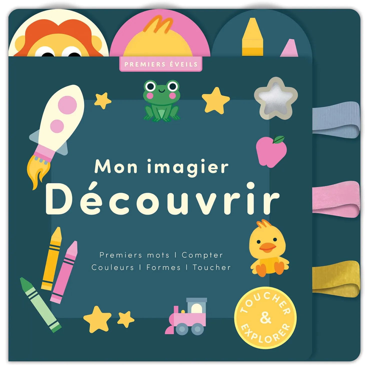 123 soleil Livre Imagier Découvrir 'Eveil Bebe Des 6 Mois Multicolore