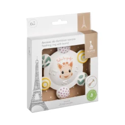 Sophie la girafe Anneau de dentition sonore Multicolore