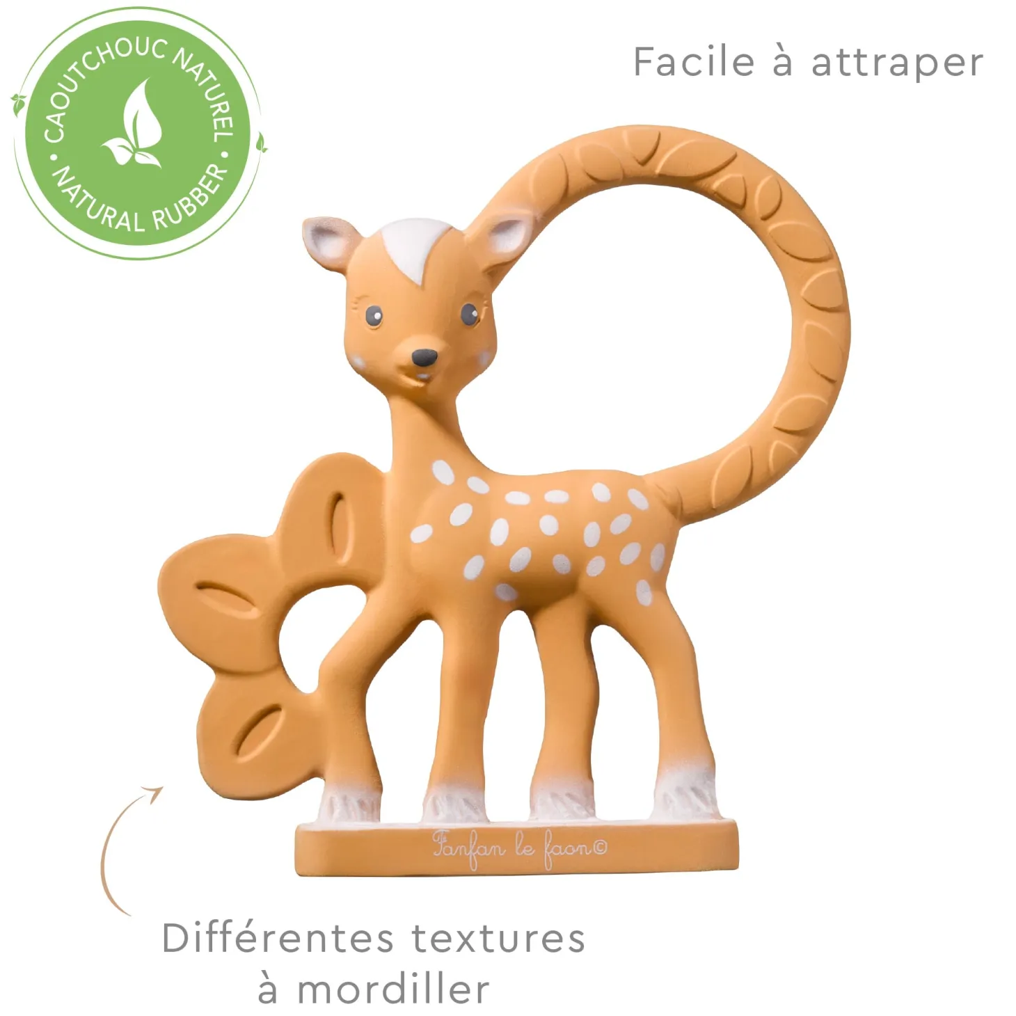 Sophie la girafe Anneau de dentition Fanfan le faon Multicolore