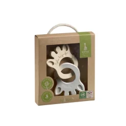 Sophie la girafe                    Anneaux silhouette Rubber & Wood