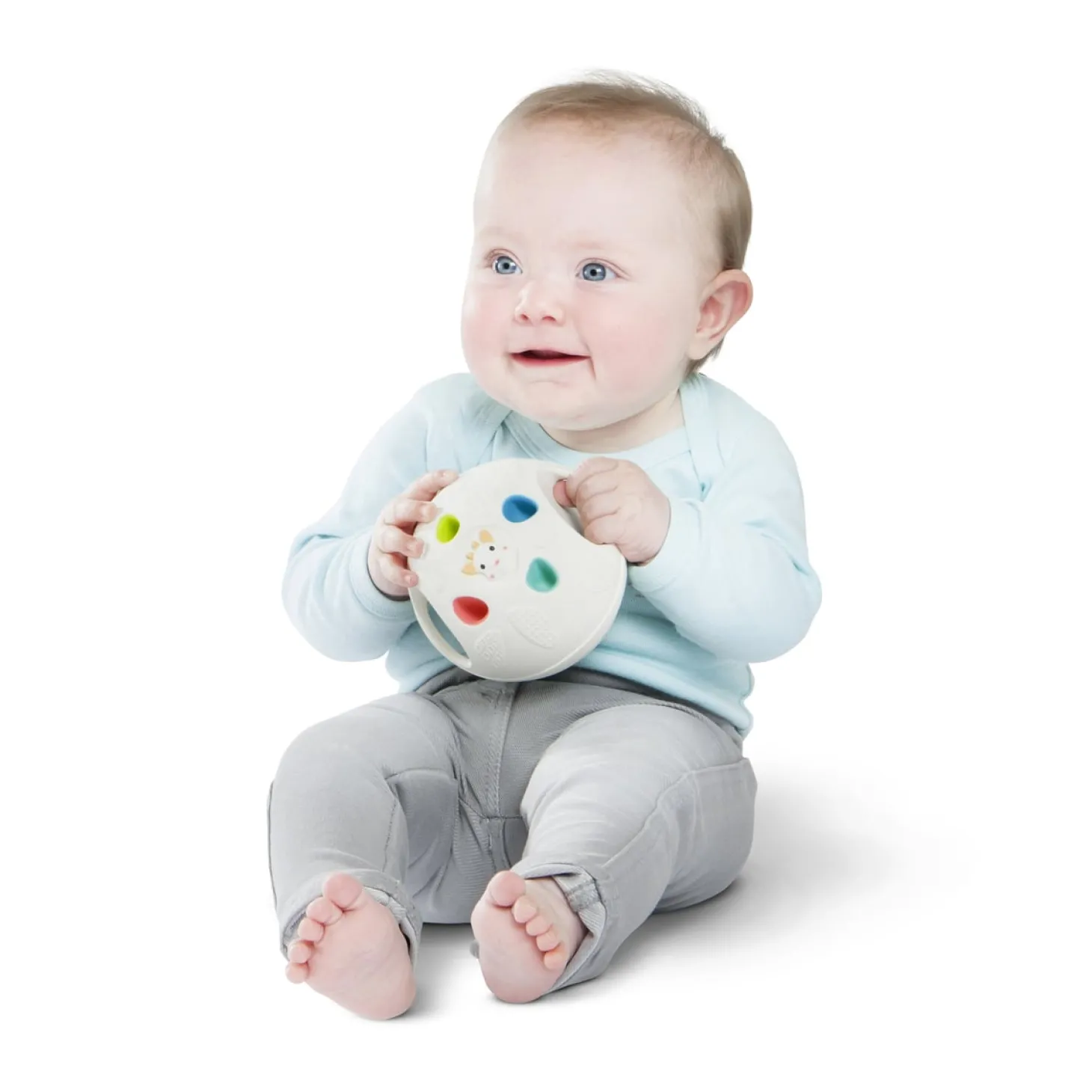 Sophie la girafe Balle sensorielle Senso'ball So'Pure Bleu, Vert, Rouge, Blanc