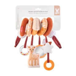 Sophie la girafe Boulier spirale Fanfan le faon Multicolore