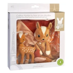 Sophie la girafe                    Coffret fanfan et son doudou    Multicolore