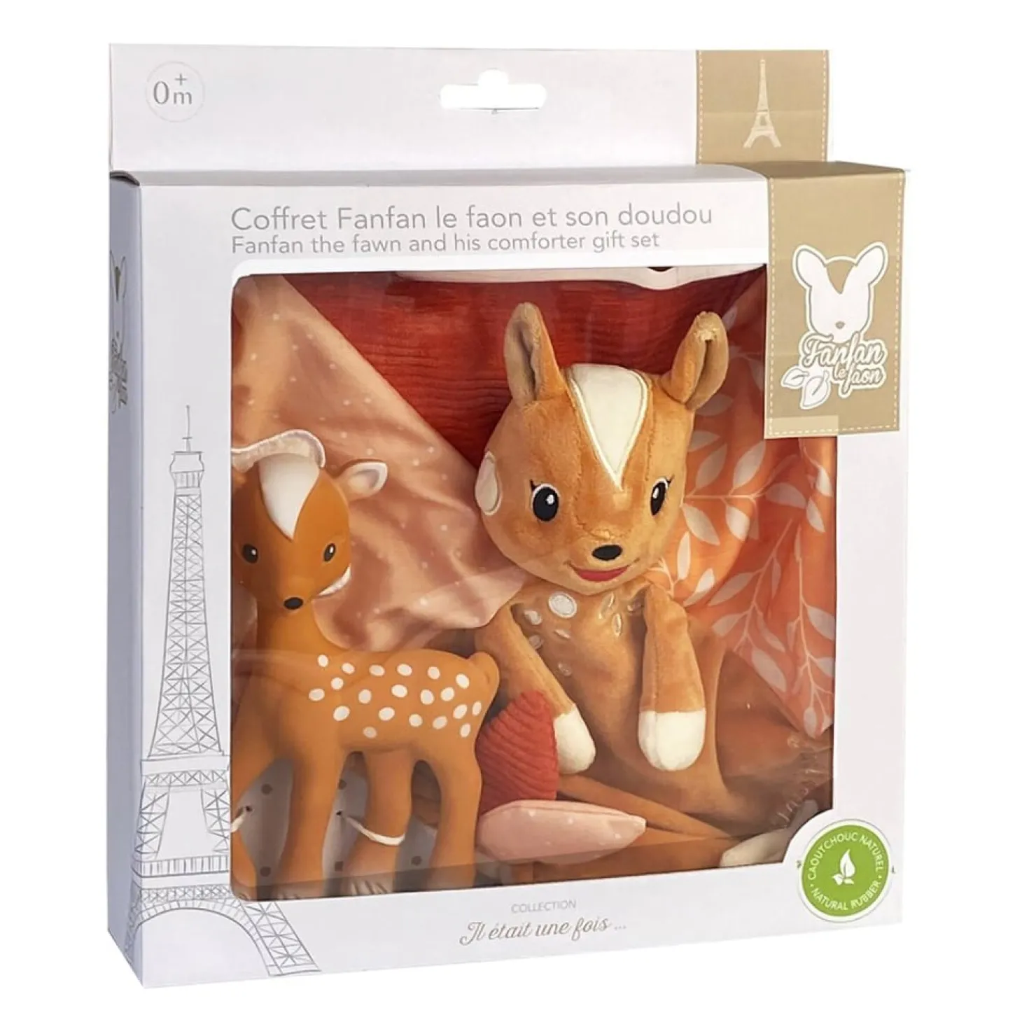 Sophie la girafe Coffret fanfan et son doudou Multicolore