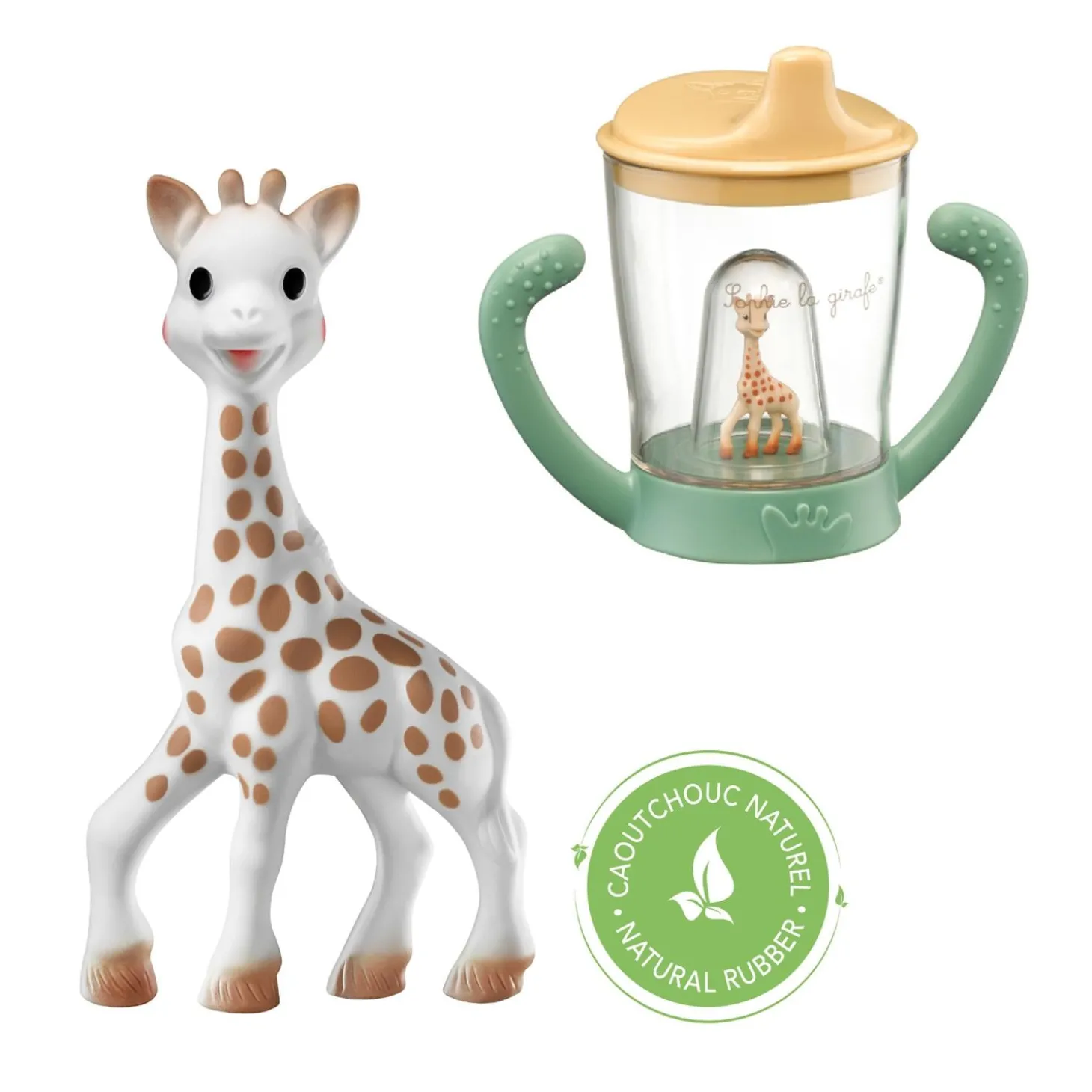 Sophie la girafe Coffret Sophie la girafe et tasse anti-fuite Multicolore