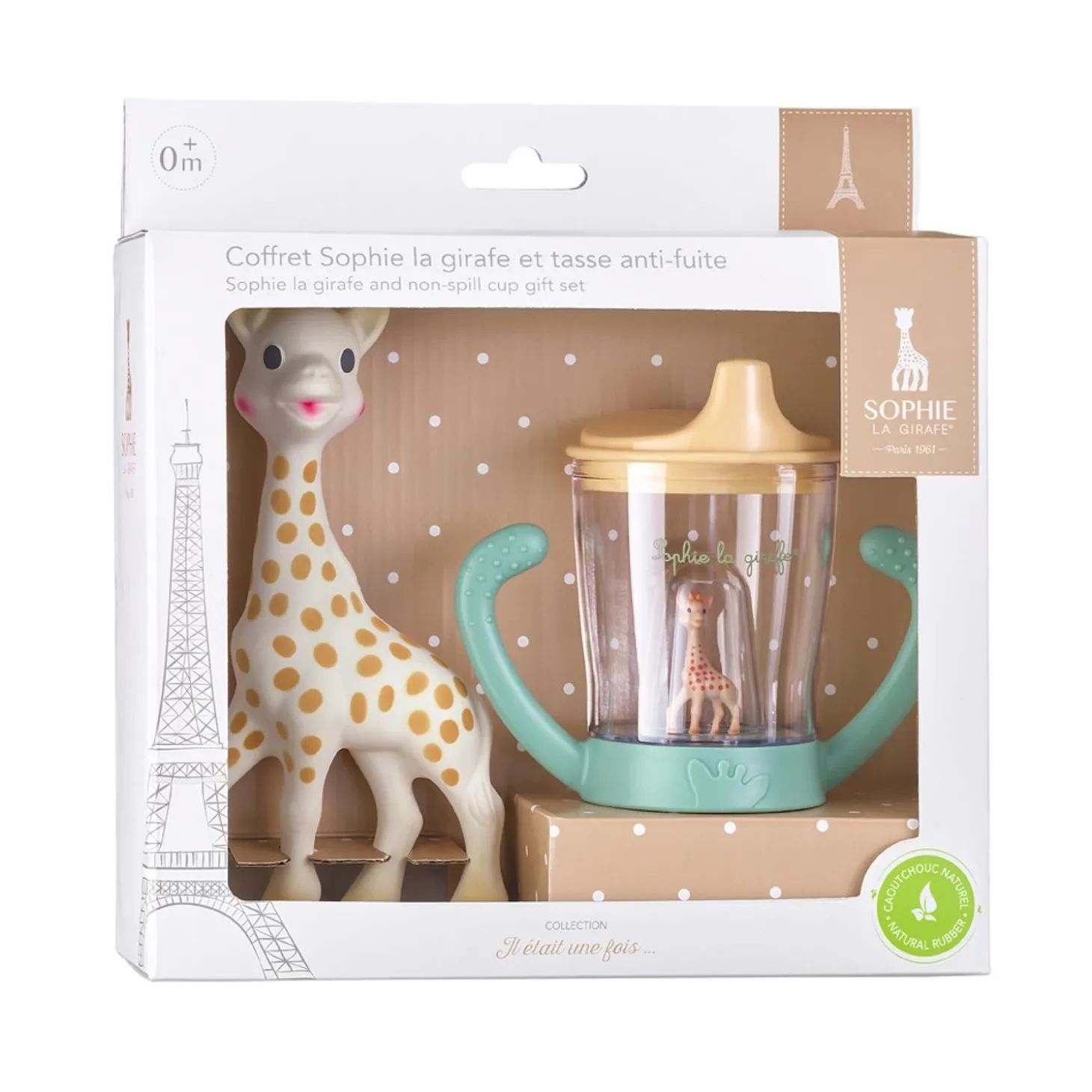 Sophie la girafe Coffret Sophie la girafe et tasse anti-fuite Multicolore
