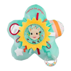 Sophie la girafe Coussin d'éveil soleil Multicolore