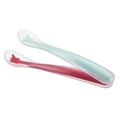Sophie la girafe 2 cuillères silicone Sophie la girafe Rouge